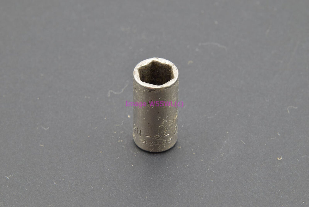 Craftsman 5/16 6pt Shallow 1/4 Drive Vintage Socket Invert -G- (binT378) - Dave's Hobby Shop by W5SWL