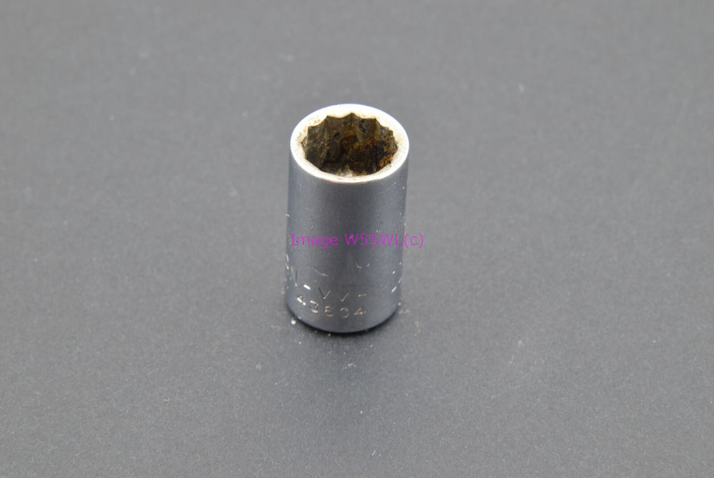 Craftsman 11/32 12pt Shallow 1/4 Drive Vintage Socket -V V- (binT419) - Dave's Hobby Shop by W5SWL