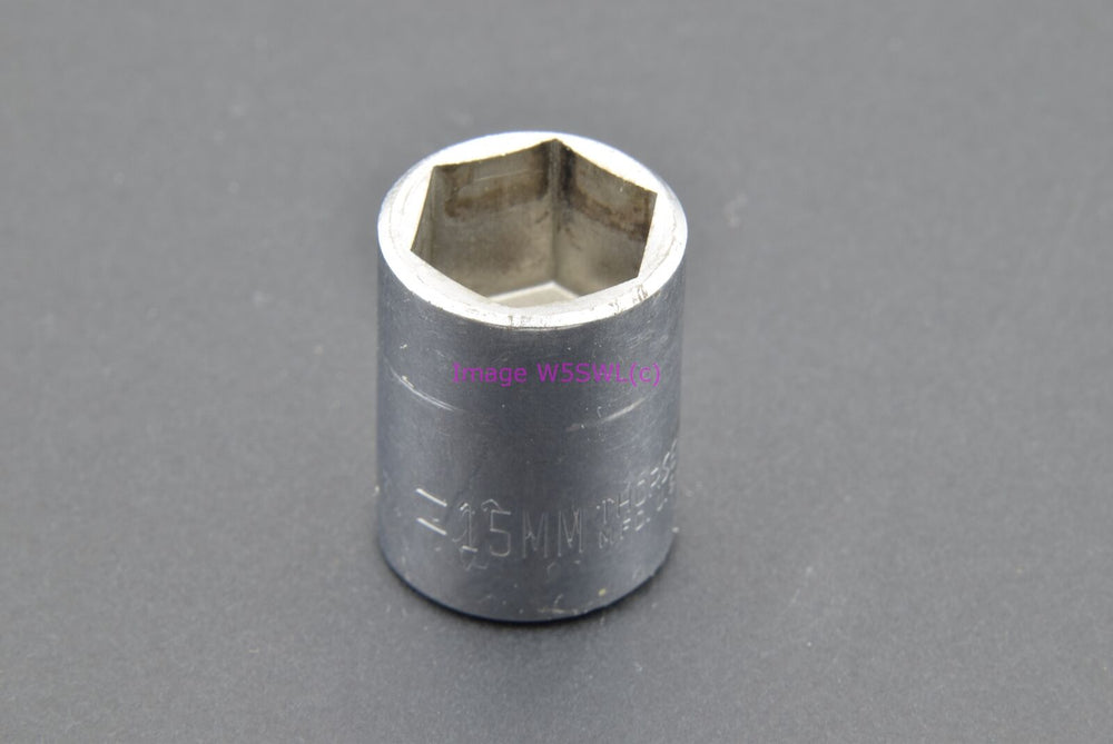 Thorsen USA 15mm 6pt Shallow 3/8 Drive Socket (binT431) - Dave's Hobby Shop by W5SWL