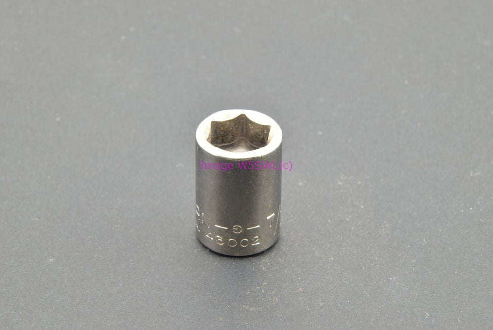 Craftsman 7/16 6pt Shallow SAE 3/8 Drive Vintage Socket Invert -G- (binT968) - Dave's Hobby Shop by W5SWL