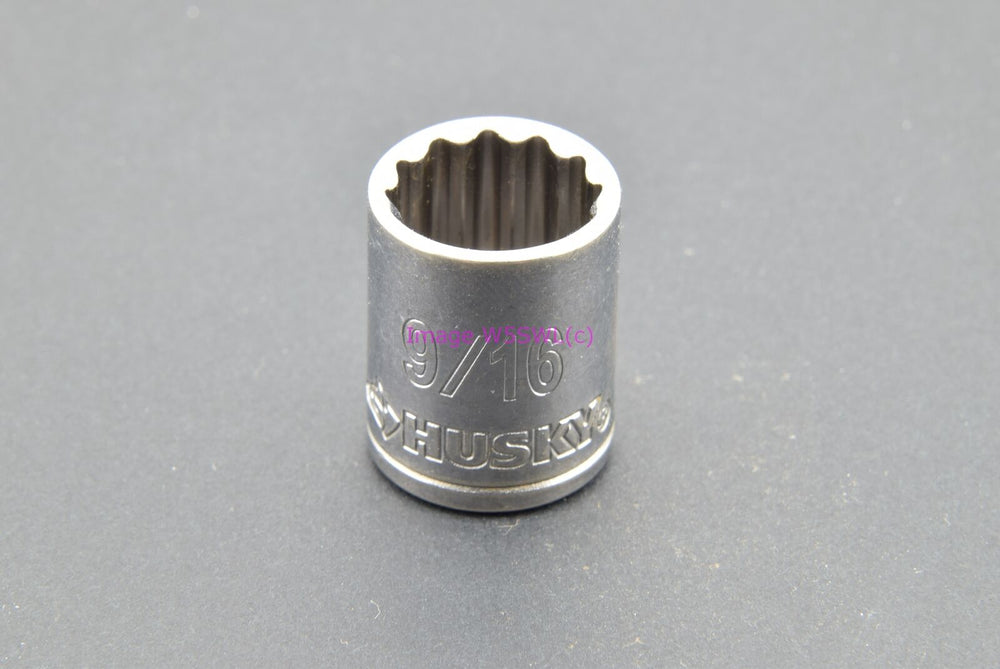 HUSKY 9/16 12PT SAE 1/4 Drive Shallow Socket (binT960) - Dave's Hobby Shop by W5SWL