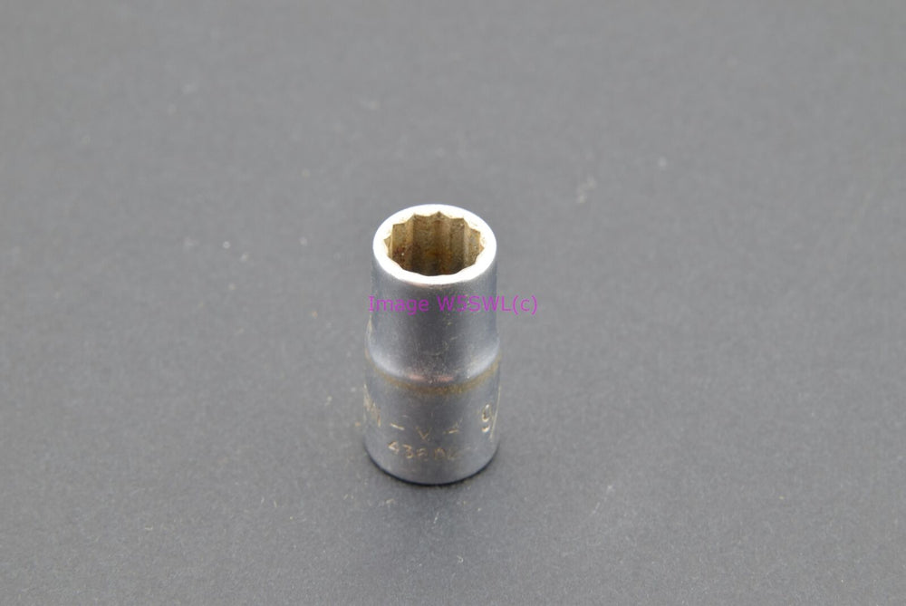 Craftsman 9/32 12pt Shallow 1/4 Drive Vintage Socket -V- (binT426) - Dave's Hobby Shop by W5SWL