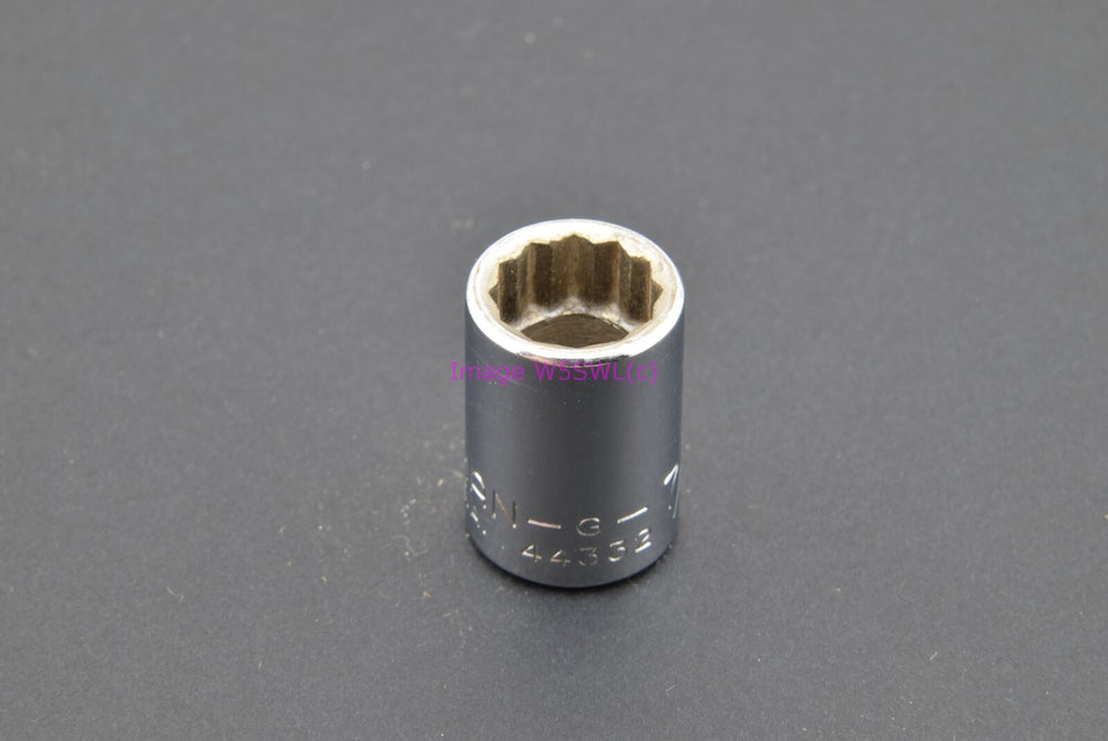 Craftsman 7/16 12pt Shallow SAE 3/8 Drive Vintage Socket -G- (binT513) - Dave's Hobby Shop by W5SWL