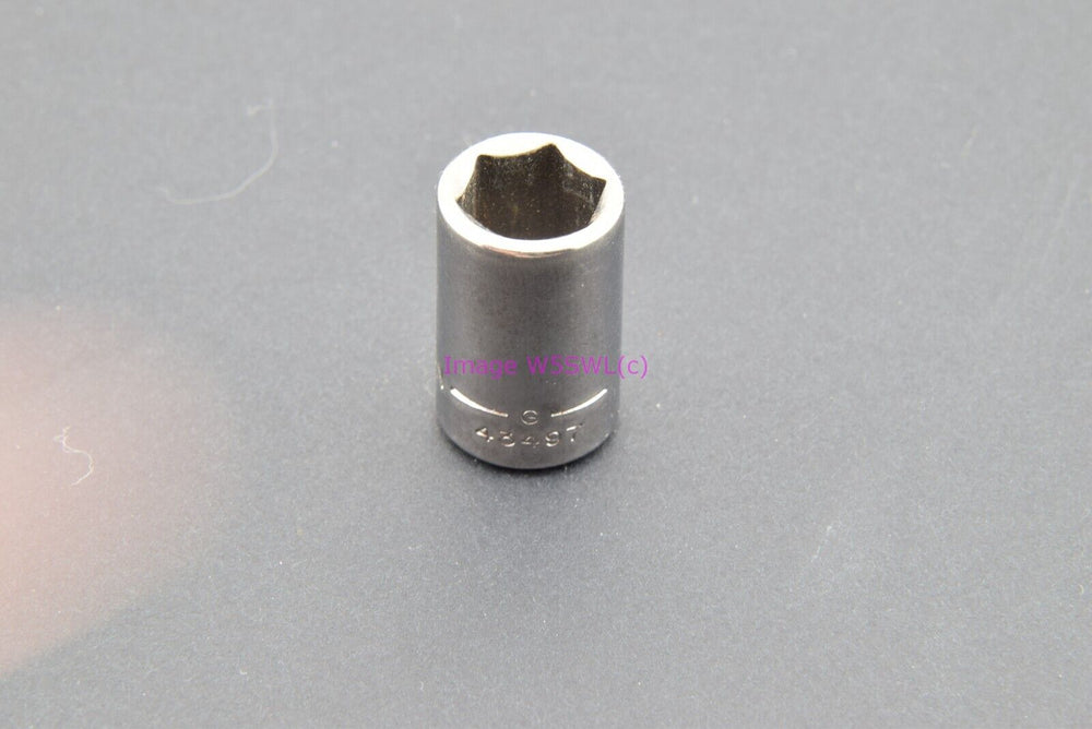 Craftsman 3/8 6pt Shallow 1/4" Drive Vintage Socket G (binT275) - Dave's Hobby Shop by W5SWL