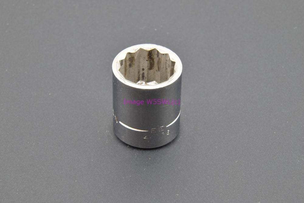 Craftsman 11/16 12pt Shallow SAE 3/8 Drive Vintage Socket -EE- (binT491) - Dave's Hobby Shop by W5SWL