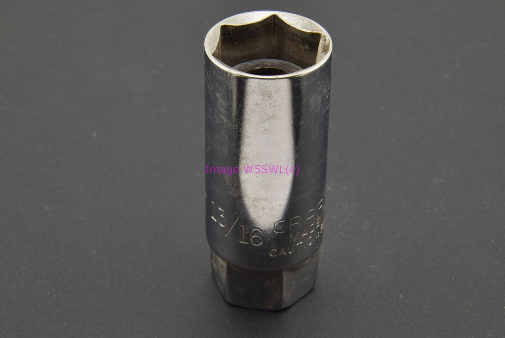 Craftsman 13/16 6pt Spark Plug SAE 3/8 Drive Vintage Socket Invert -G- (binT962) - Dave's Hobby Shop by W5SWL