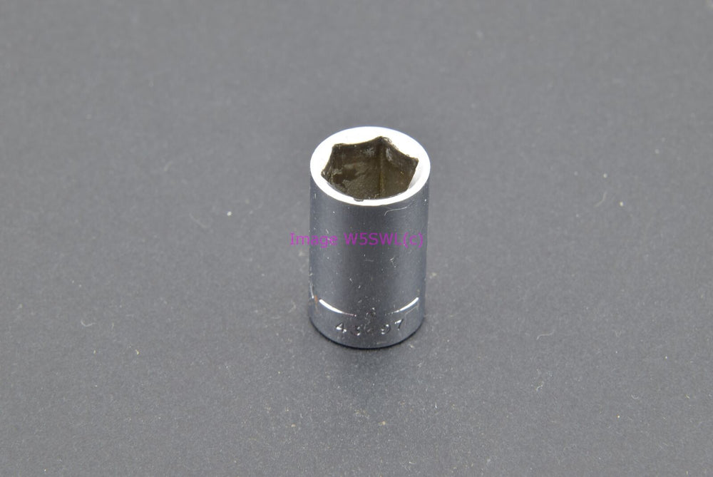 Craftsman 3/8 6pt Shallow SAE 1/4 Drive Vintage Socket -G- (binT830) - Dave's Hobby Shop by W5SWL