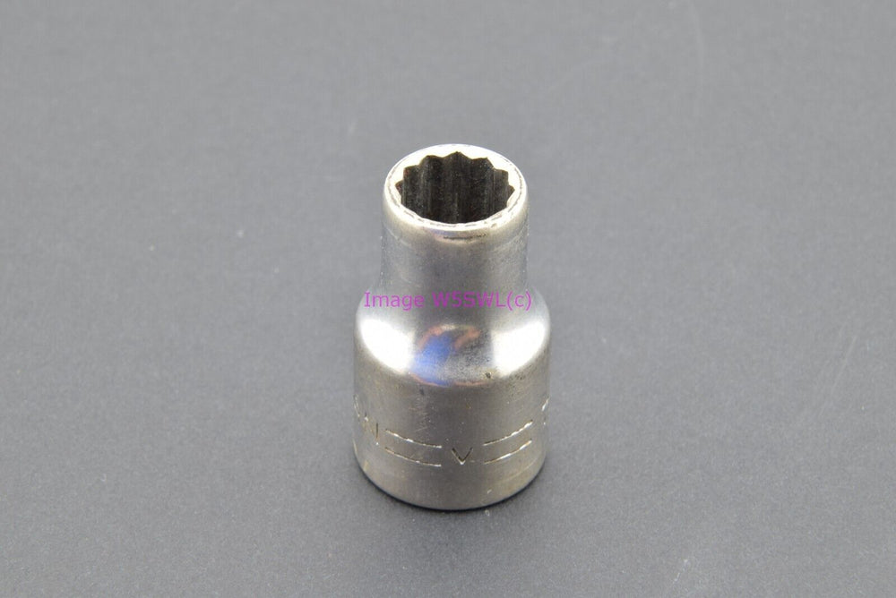 Craftsman 7/16 12pt 1/2"-Drive Shallow Vintage Socket V (binT232) - Dave's Hobby Shop by W5SWL