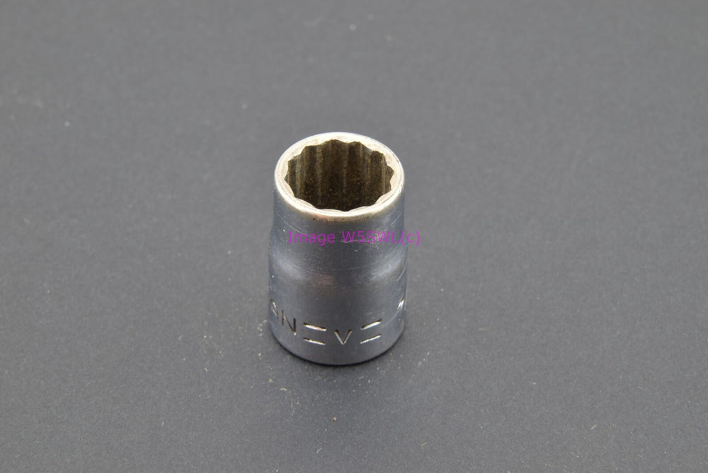 Craftsman 7/16 12pt Shallow SAE 3/8 Drive Vintage Socket =V= (binT499) - Dave's Hobby Shop by W5SWL