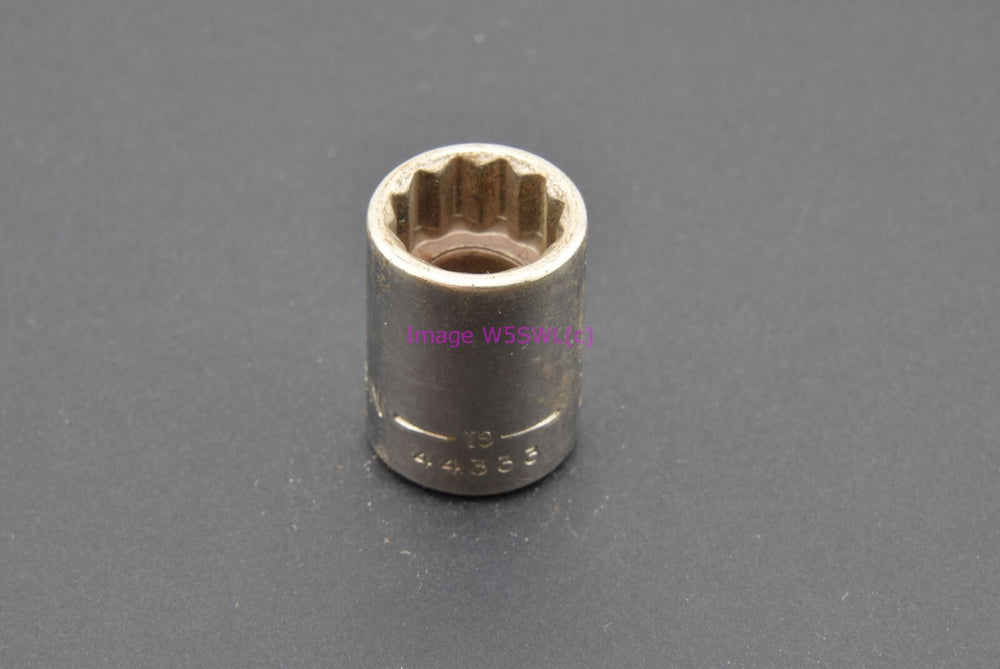 Craftsman 1/2 12pt Shallow SAE 3/8 Drive Vintage Socket Invert -G1- (binT508) - Dave's Hobby Shop by W5SWL