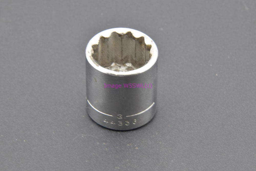 Craftsman 11/16 12pt Shallow SAE 3/8 Drive Vintage Socket -G- (binT754) - Dave's Hobby Shop by W5SWL