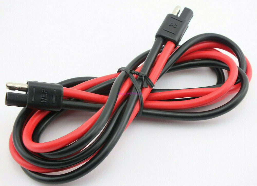10 AWG 4ft Power Lead 2-Pin Quick Connector Hi-Power Radio CB Ham Solar Chargers - Dave's Hobby Shop by W5SWL