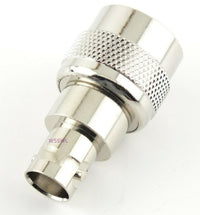 Load image into Gallery viewer, W5SWL C Male to BNC Female Connector Adapter - fits Ludlum Geiger Counters More - Dave's Hobby Shop by W5SWL
