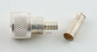 Load image into Gallery viewer, Amp Inc Silver Plated Crimp PL-259 UHF Male RG-58/U - Dave's Hobby Shop by W5SWL
