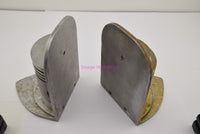 Load image into Gallery viewer, Engine Piston Bookends Unique Metal Set About 6-1/2&quot; Tall and 4-1/2&quot; Wide - Dave&#39;s Hobby Shop by W5SWL
