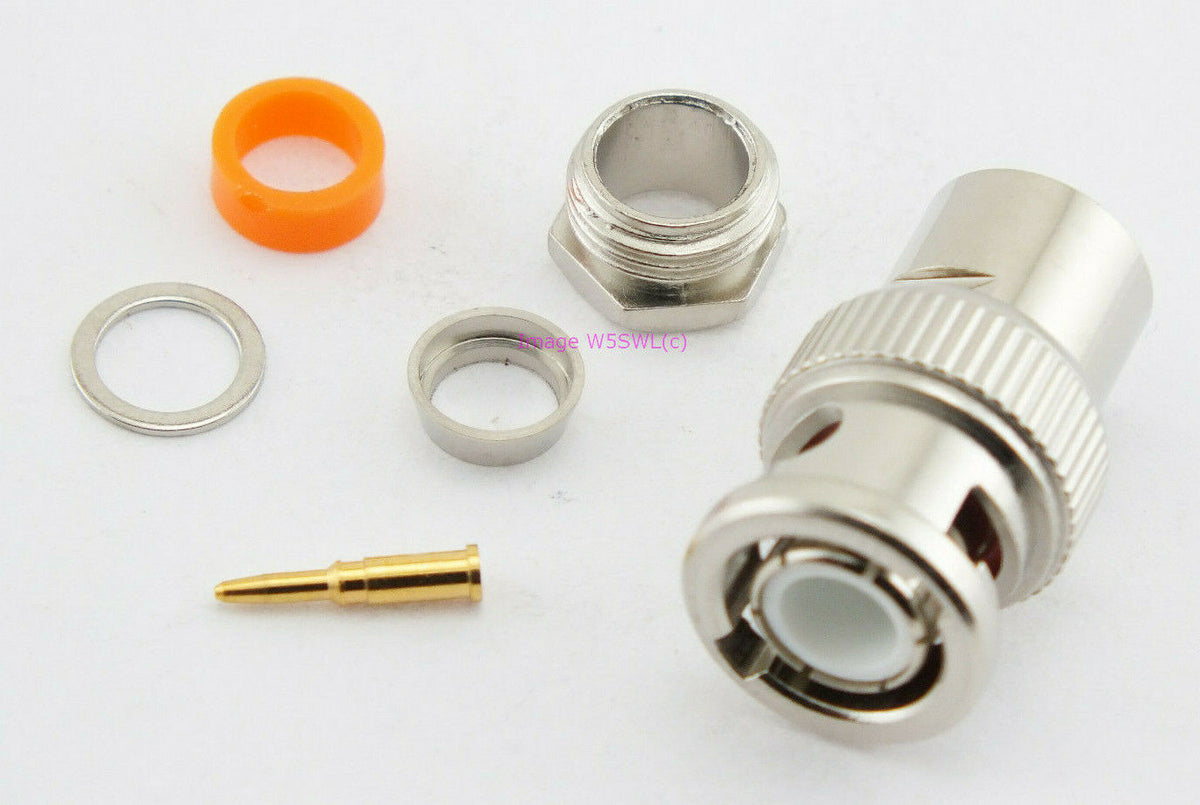 BNC Male Clamp Connector RG-59/U Coax Cable - Dave's Hobby Shop by W5SWL