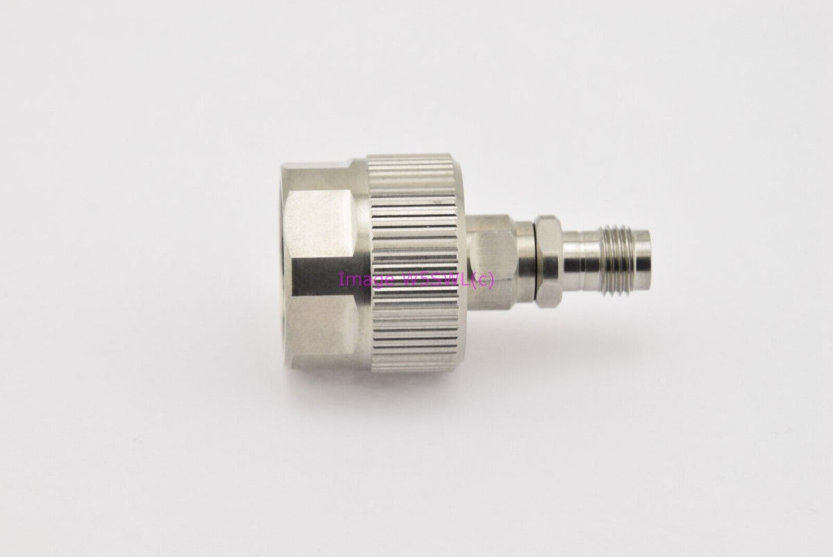 Precision  RF Test Adapter 2.4mm Female to N Male Passivated 18 GHz - Dave's Hobby Shop by W5SWL