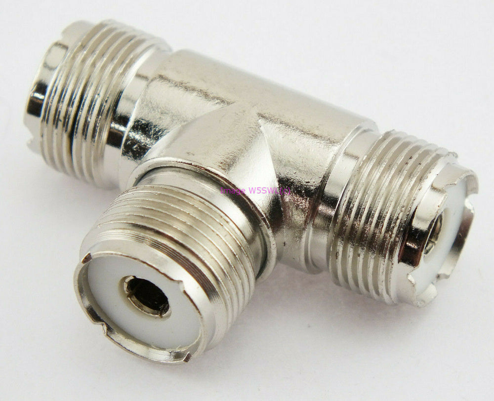 Workman TA-AF UHF Female to UHF Female TEE Coax Connector Adapter - Dave's Hobby Shop by W5SWL