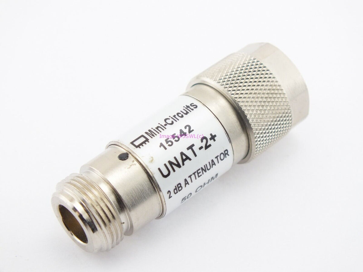 Mini-Circuits UNAT-2+ 2dB RF Attenuator N Connectors DC-6GHz NOS - Dave's Hobby Shop by W5SWL