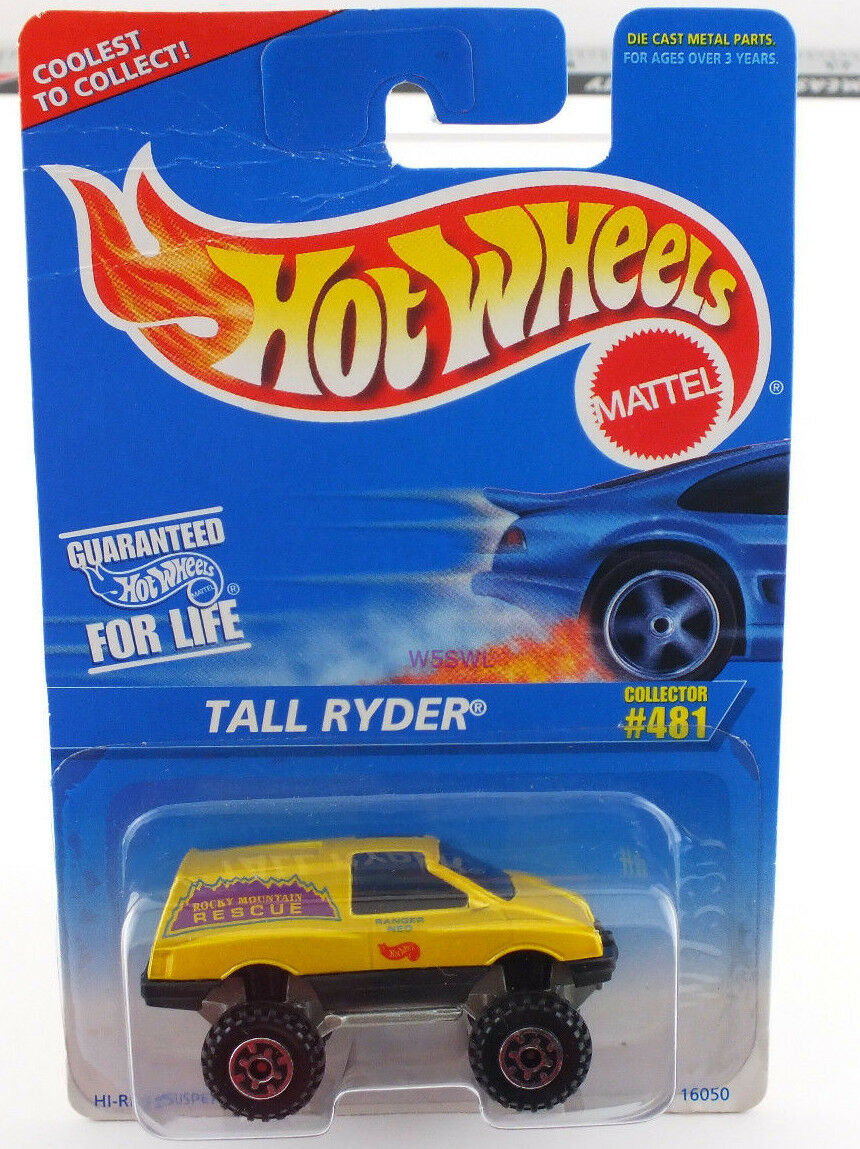 Hot Wheels 1995 Tall Ryder #481 FROM DEALER'S CASE READ - Dave's Hobby Shop by W5SWL