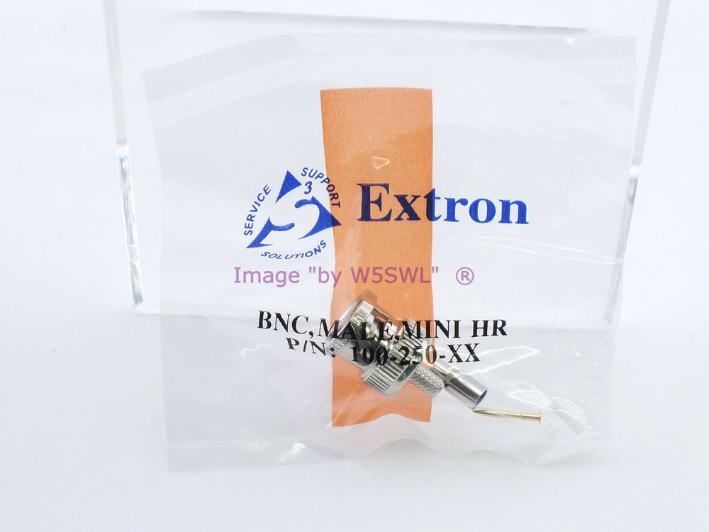 Extron 100-250-01 BNC Male MHR Crimp Connector - Dave's Hobby Shop by W5SWL