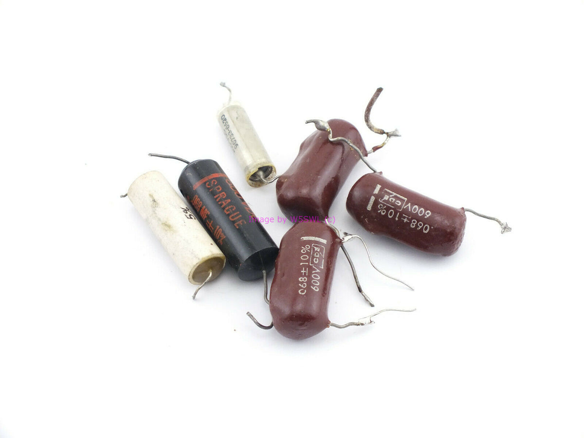 LOT .068 MFD Assort Caps Capacitors From a Ham Estate (bin2) - Dave's Hobby Shop by W5SWL