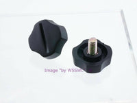 Load image into Gallery viewer, Knob 6 MM Plastic Grip - Set of 2 Radio and Speaker Mounting - Dave&#39;s Hobby Shop by W5SWL
