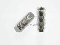 Load image into Gallery viewer, 3/8-24 Spring Stud Antenna All Thread 2-Pack - Dave's Hobby Shop by W5SWL
