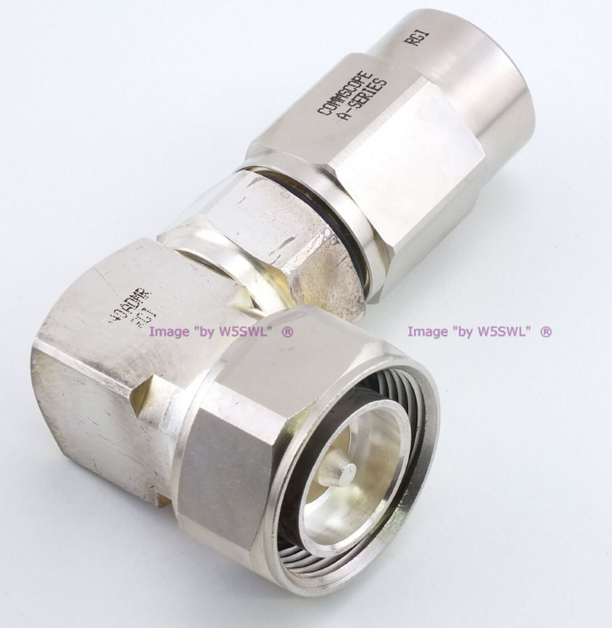 7/16 Din Male Connector Right Angle 540 ADMR A-Series Commscope - Dave's Hobby Shop by W5SWL
