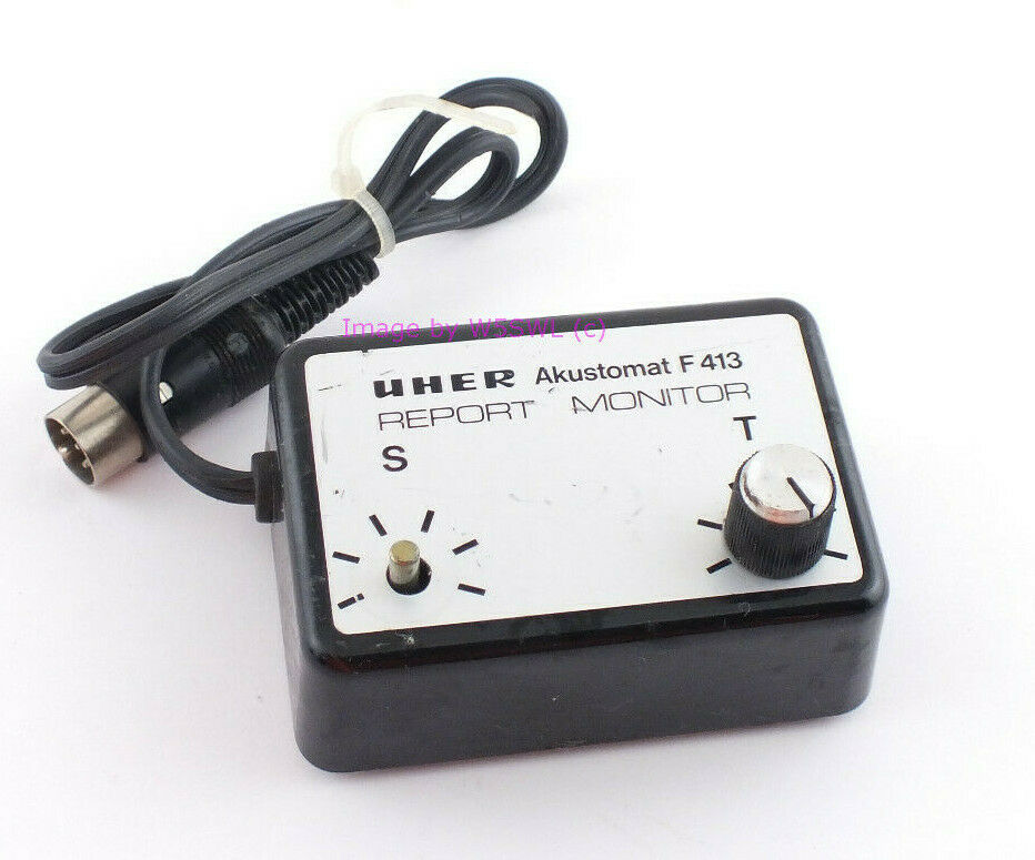 UHER Akustomat F413 Report Monitor (bin2) - Dave's Hobby Shop by W5SWL