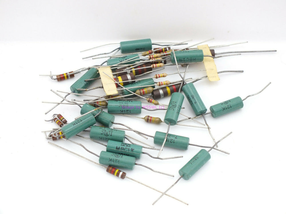 120K Ohm Resistor Large Lot From a Ham Estate - Dave's Hobby Shop by W5SWL