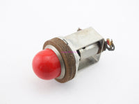 Load image into Gallery viewer, Panel Mount Red Lamp Holder Assembly - Screw On Lens - Fits 1819 Bulb (bin24) - Dave&#39;s Hobby Shop by W5SWL
