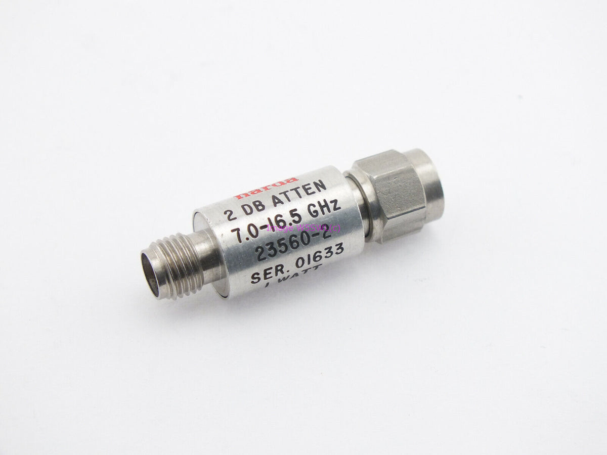 Narda SMA Attenuator 2dB 1W 7-16.5 GHz - Dave's Hobby Shop by W5SWL