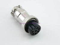 Load image into Gallery viewer, 7 Pin Microphone Plug Female Metal - Dave&#39;s Hobby Shop by W5SWL
