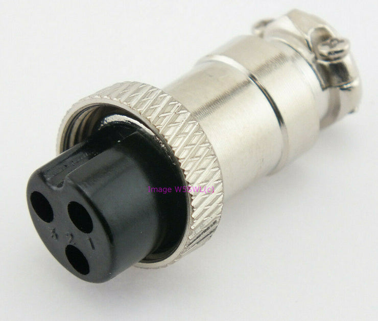 Microphone Mic 3 Pin Female Plug | Dave's Hobby Shop by W5SWL