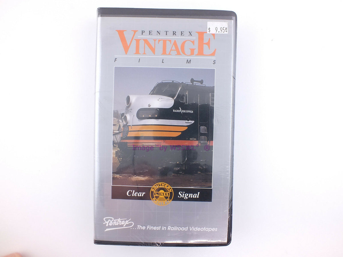 New Sealed VHS RailRoad Video Tape - Southern Pacific Lines Clear Signal - Dave's Hobby Shop by W5SWL