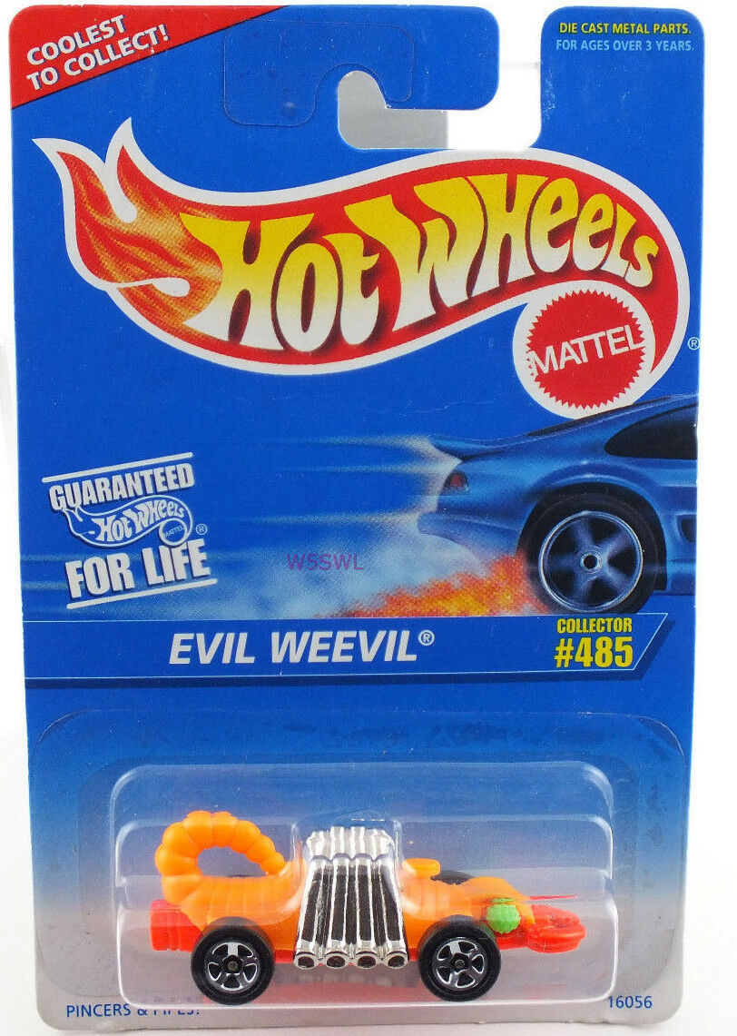 Hot Wheels 1995 Evil Weevil #485 FROM DEALER'S CASE - Dave's Hobby Shop by W5SWL