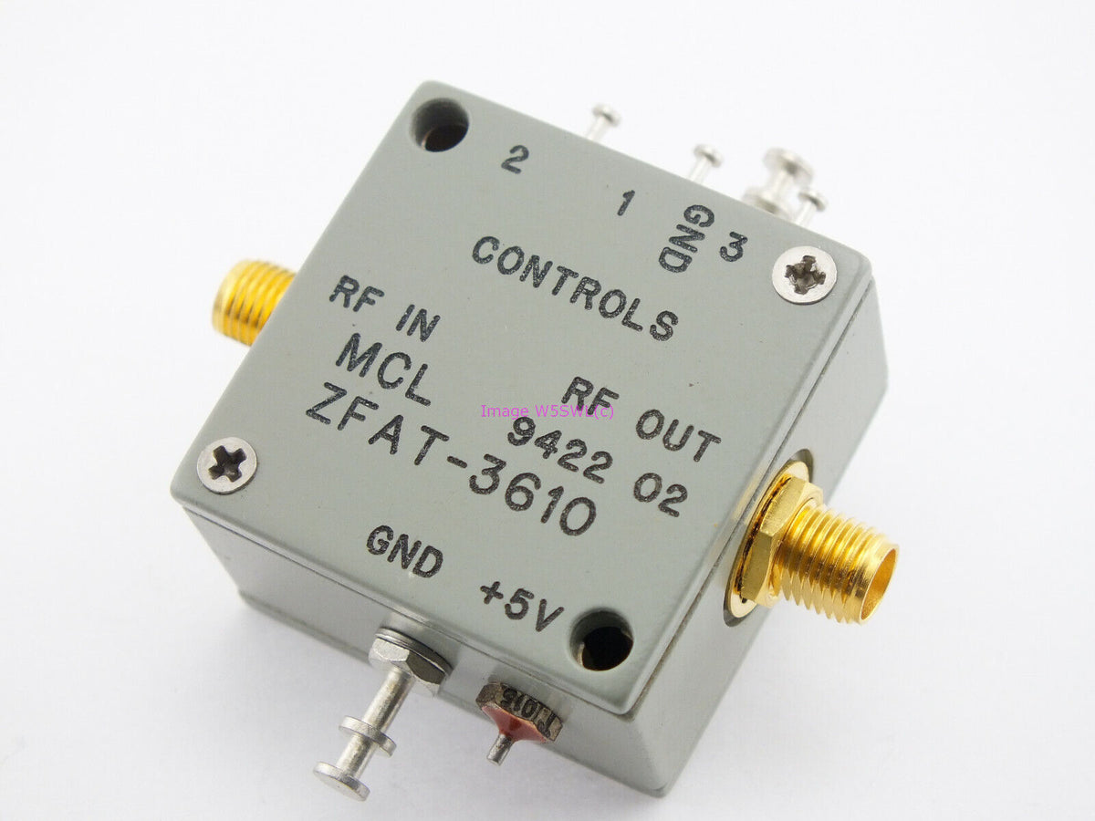 Mini-Circuits ZFAT-3610 TTL 50Ohm Pin Diode Step Attenuator 10-1000MHz - Dave's Hobby Shop by W5SWL