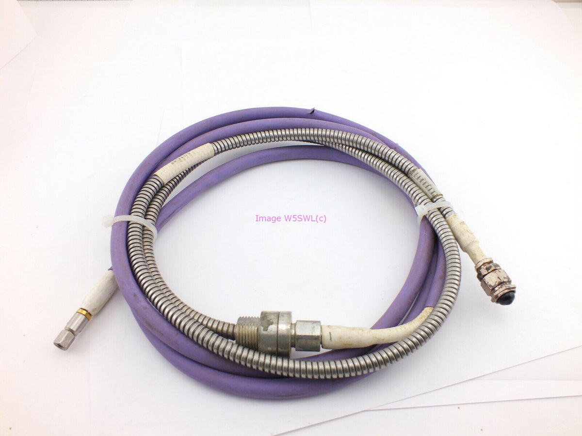 Armored Flex Jacketed TNC Male to SMA Male Coax Patch Cable Jumper (Bin91) - Dave's Hobby Shop by W5SWL