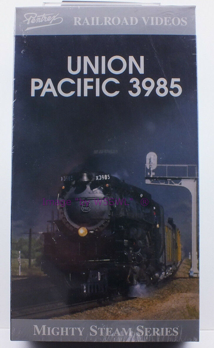 New Sealed VHS RailRoad Video Tape - Union Pacific 3985 Mighty