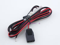 Load image into Gallery viewer, 3 Pin Power Cable 20GA 5ft Inline Fuse - Dave&#39;s Hobby Shop by W5SWL
