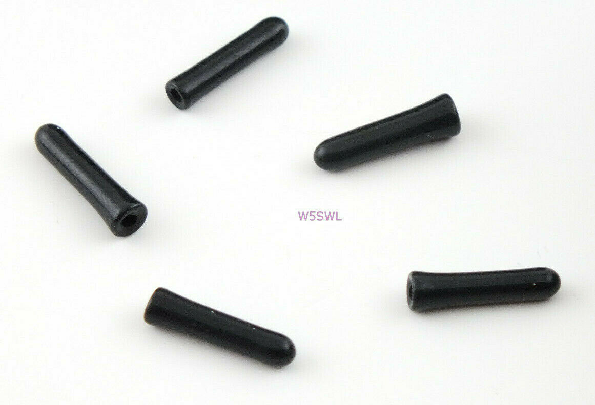 Antenna Tubing Flexible Vinyl 1/16"-1/8" ID Caps Black 1/2"-Long 5PK - Dave's Hobby Shop by W5SWL