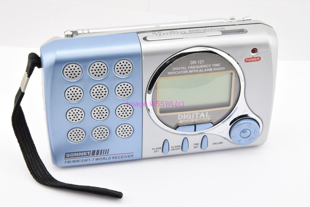 Sonnet 9 Band Hand Held Shortwave Radio Portable with Clock/Alarm NOS - Dave's Hobby Shop by W5SWL