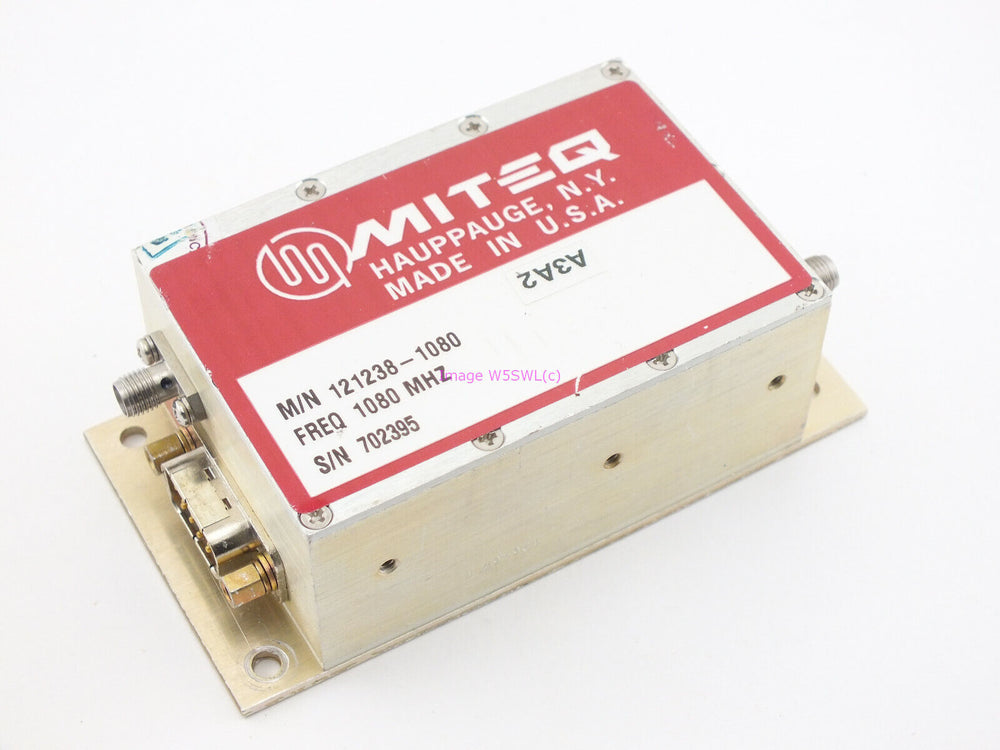 Miteq Amplifier 121238-1080 SMA 1080 Mhz (702395) - Dave's Hobby Shop by W5SWL