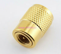 Load image into Gallery viewer, PL-259 UHF Male to Mini-UHF Male Adapter (accepts a MUHF Female) Gold Plated - Dave&#39;s Hobby Shop by W5SWL
