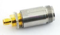 Load image into Gallery viewer, Amphenol 131-445 Replacement Test Eq Connector N - SMA Female Chassis - Dave&#39;s Hobby Shop by W5SWL
