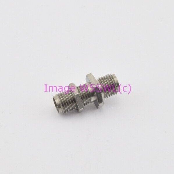 SMA Female to SMA Female Chassis Bulkhead Connector (bin9599) - Dave's Hobby Shop by W5SWL