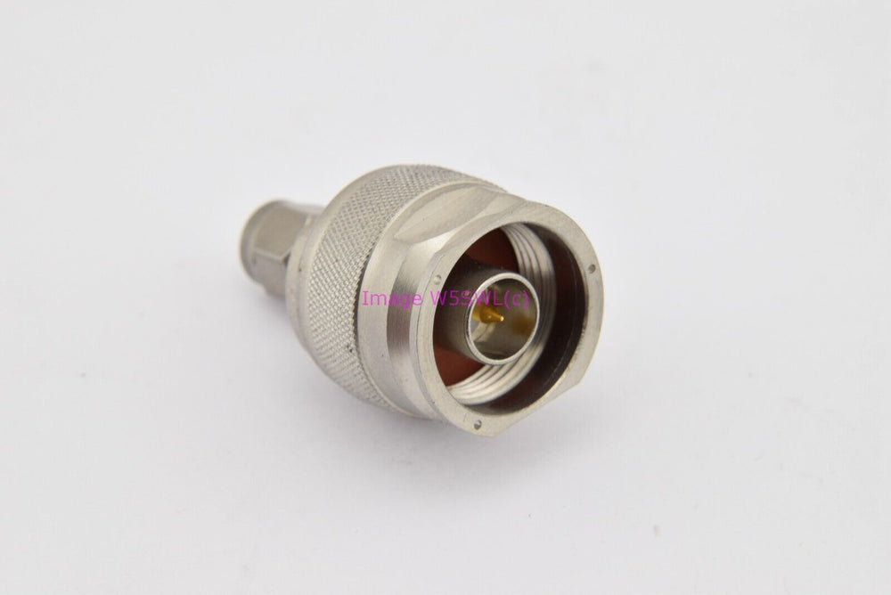 N Male to SMA Male RF Connector Adapter (bin20) - Dave's Hobby Shop by W5SWL