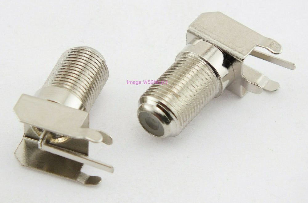 AUTOTEK OPEK Type F Female Right Angle Circuit Board Mount Coax Connector - Dave's Hobby Shop by W5SWL