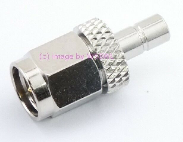 W5SWL Brand SMB Jack to SMA Male  Coax Connector Adapter - Dave's Hobby Shop by W5SWL